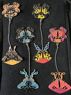 Maryland Destination Imaginaton 2022 Butterfly Crab Pin Collection